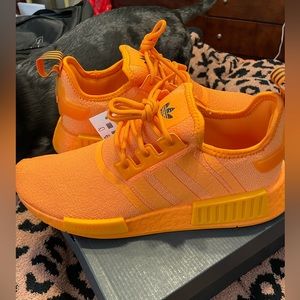 Women's adidas NMD_R1 Shoes Orange worn once size 9.5